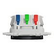 SCHNEIDER ELECTRIC - Prise de courant 2P+T affleurante Odace - Anthracite - 16A - vignette