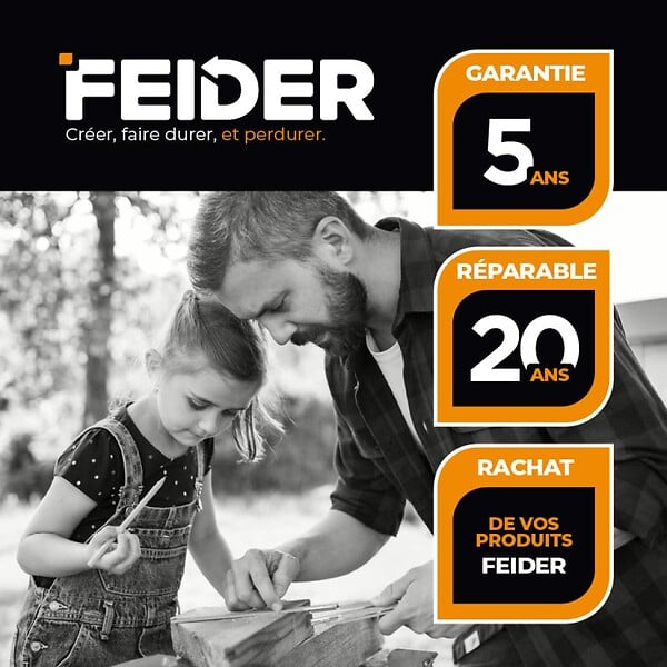 FEIDER - Malaxeur FEIDER - FM1800 - 1800 W 16 cm - large