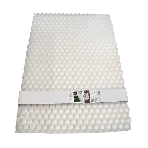 JARDIBRIC - Dalle à gravier géotextile - Blanc - L.82xl.120xEp.2.8cm - large