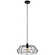 EGLO - Suspension Acier Carlton 2 Noir 60W - vignette