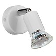EGLO - Spot LED orientable acier blanc - 3W - GU10 - vignette