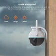 DAEWOO - Daewoo - Caméra de surveillance extérieure rotative EP506 - Wifi - Alimentation électrique ou PoE - vignette
