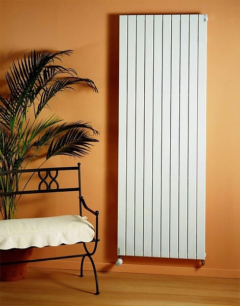 ACOVA - Radiateur Fassane Prem's - Vertical simple - Puissance 1550W - H: 2000 - L: 740 - Blanc - large