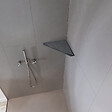 U-TILE - Tablette d'angle douche  Gris ardoise Aqua - 5 côtés - vignette