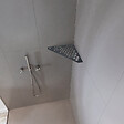 U-TILE - Tablette d'angle douche  Gris ardoise Nid d'abeilles - 5 côtés - vignette
