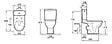JACOB DELAFON - Pack WC au sol sans bride ODÉON UP sortie horizontale blanc - JACOB DELAFON - E22769-00 - vignette