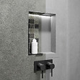 MARMOX - Duo de niches à carreler étanche - Format intérieur U-Tile - 15 cm de profondeur - vignette