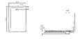 VITRA - Receveur de douche ARKITEKT 120x80cm B90 antidérapant - VITRA - 5809L003M0578 - vignette