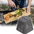 BRIXO - Composteur de jardin 480 Litres 93,3 x 93,3 x H80 cm KOMPOBOX BRIXO - vignette