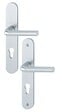 HOPPE - Ensemble sur plaques ARLES type clé I finition argent - HOPPE - 596171 - vignette