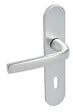VACHETTE - Ensemble sur plaques Logio entraxe 195mm type CLE I finition argent - VACHETTE - 200666 - vignette