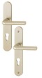 HOPPE - Ensemble sur plaques ARLES type condamnation finition argent - HOPPE - 596201 - vignette