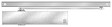 ECO - Ferme porte TS 41 avec bras glissière B finition argent - ECO SCHULTE - 5030011743 - vignette