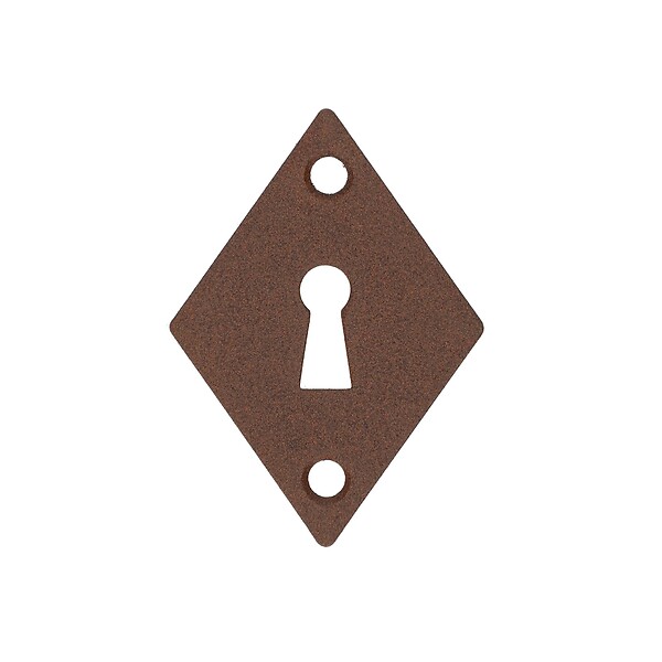 BOUVET - Rosace simple de style LV 100 fer rouillé clé L - BOUVET - 21414 - large