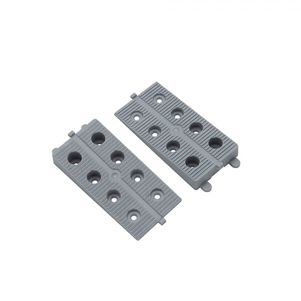 JOUPLAST - Seau de 50 cales crantées 90 mm et 30 cales crantées 170 mm - large