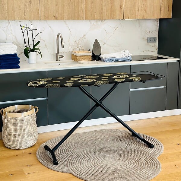 KITCHEN MOVE - Table à repasser avec repose fer UTAH 125x41cm - large