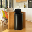 KITCHEN MOVE - Poubelle automatique inox MAJESTIC noir 68L - vignette