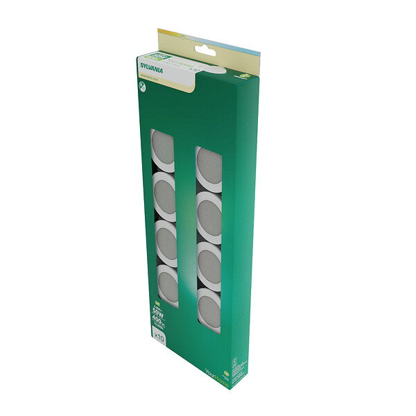 SYLVANIA - Pack de 10 spots LED encastrés SylSpot Neos - Blanc - 400lm - large