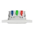 SCHNEIDER ELECTRIC - Prise 2P+T affleurante Odace - Blanc - Plaque et griffes - vignette