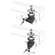 WIRQUIN - Bonde douche grille ABS chromé - vignette