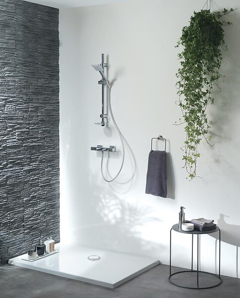 WIRQUIN - TOURBILLON bonde de douche d90 dôme ABS verticale - large