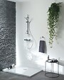 WIRQUIN - TOURBILLON bonde de douche d90 dôme ABS verticale - vignette