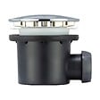 WIRQUIN - TOURBILLON bonde de douche d90 dôme ABS horizontale - vignette