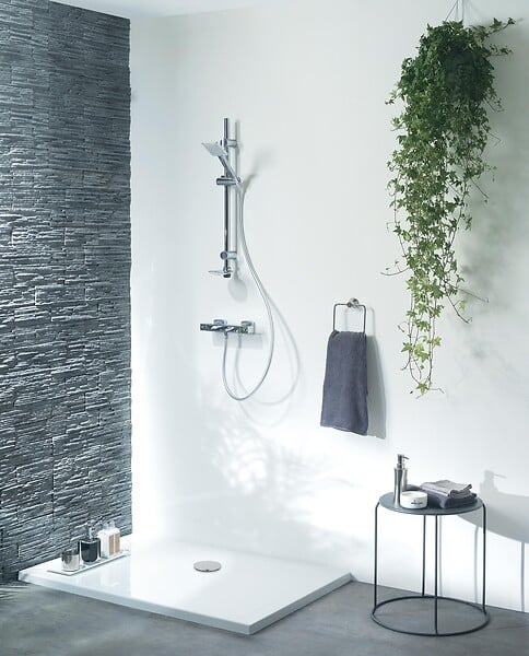 WIRQUIN - TOURBILLON bonde de douche d90 dôme ABS horizontale - large