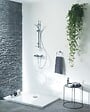 WIRQUIN - TOURBILLON bonde de douche d90 dôme ABS horizontale - vignette