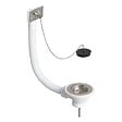 WIRQUIN - Bonde évier d60 grille inox avec trop plein - vignette