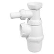 WIRQUIN - Siphon évier réglable avec prise machine à laver - vignette