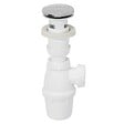 WIRQUIN - Vidage complet lavabo clapet inox - vignette