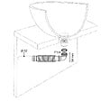 WIRQUIN - Siphon de lavabo extra-plat SENZO D32 - vignette