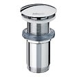 WIRQUIN - Bonde lavabo laiton quick clac avec corps de bonde long - vignette