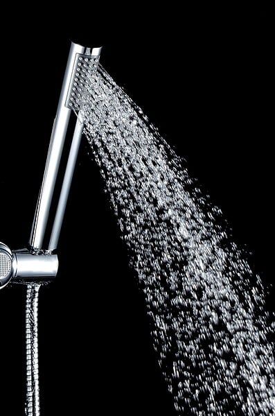 WIRQUIN - Douchette tube chrome - 1 jet pluie fine - 11 L/min - large