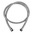 WIRQUIN - Flexible de douche extensible - Inox - Chrome - 200cm - vignette