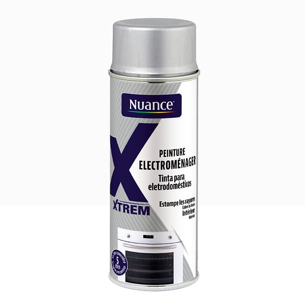 NUANCE - Peinture aerosol - Blanc electro - 400ml - large