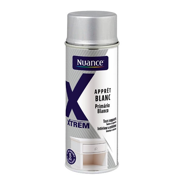 NUANCE - Peinture sous-couche aerosol - Blanc - 400ml - large