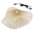 LUMISKY - Suspension LAIA Extérieure Bambou Beige D50cm - vignette