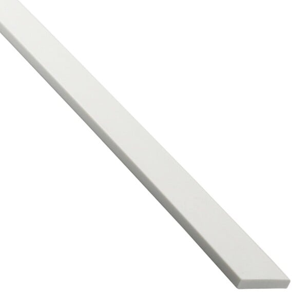 AJ TIMBER - Champlat PVC blanc 2x30mm L.2.60m - large