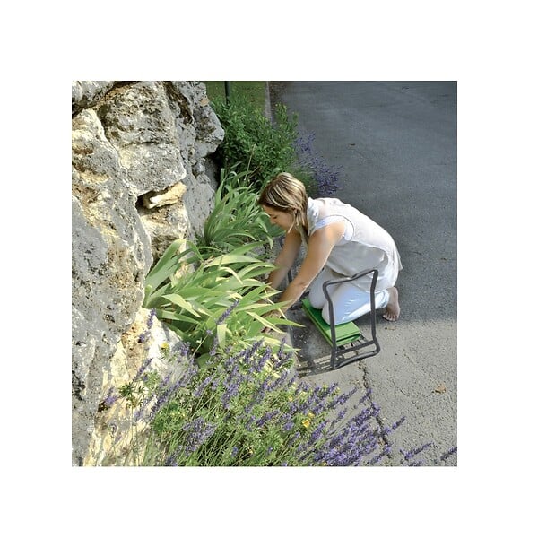 RIBIMEX - Banc agenouilloir de jardinage pliable - large