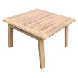 HAPPY GARDEN - Salon de jardin en acacia 2 places GILI - coussins sable - vignette
