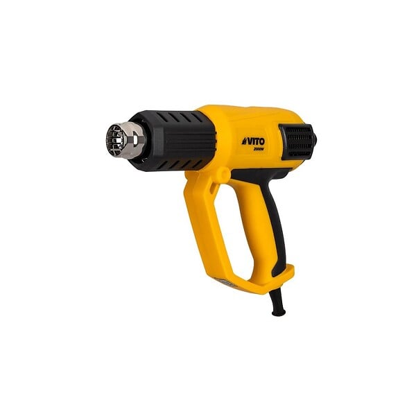 VITO - Décapeur thermique 2000W 450° et 600° C Mallette 5 accessoires VITO - large