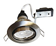 EASYLIGHT - Spot LED orientable encastrable - Aluminium brossé - 3000K - vignette