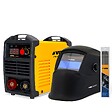 VITO - Poste à souder MMA inverter 140 Ampères + Cagoule LCD 9/13 + Lot 12 électrodes Acier Ø 2.5mm Soudure Acier, Inox Fonte VITO - vignette