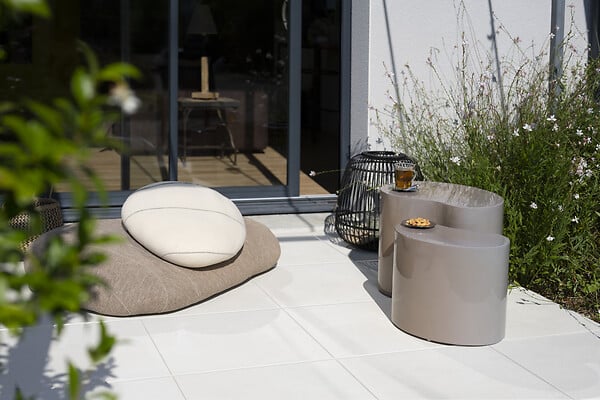 NEXTERIA - Dalle sabline 50x50cm ep3,6cm ton pierre t7 - large