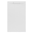SWISS AQUA TECHNOLOGIES - Swiss Aqua Technologies Fusion Receveur de douche 140x80cm en marbre coulé, Blanc (SATFU14080BL) - vignette