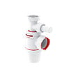 WIRQUIN - Siphon d’évier NEO AIR D40 Bi-injection avec prise machine à laver - WIRQUIN - 30722145 - vignette