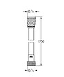 GROHE - Flexible de douche Rotaflex Grohe - 175cm - Anti-torsion - Chromé - vignette