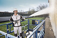 KARCHER - Nettoyeur haute pression eau froide Karcher HD 5/12 C Plus 500l/h 120bar avec rangement pour les accessoires - vignette
